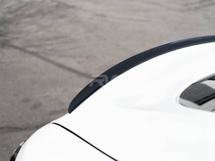 Tesla Model S / S Plaid Carbon Fiber Trunk Spoiler tesla025 thumbnail 4