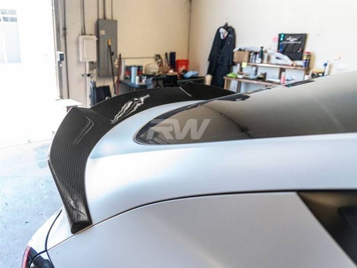 Tesla Model Y DTM Carbon Fiber Trunk Spoiler tesla013 thumbnail 3