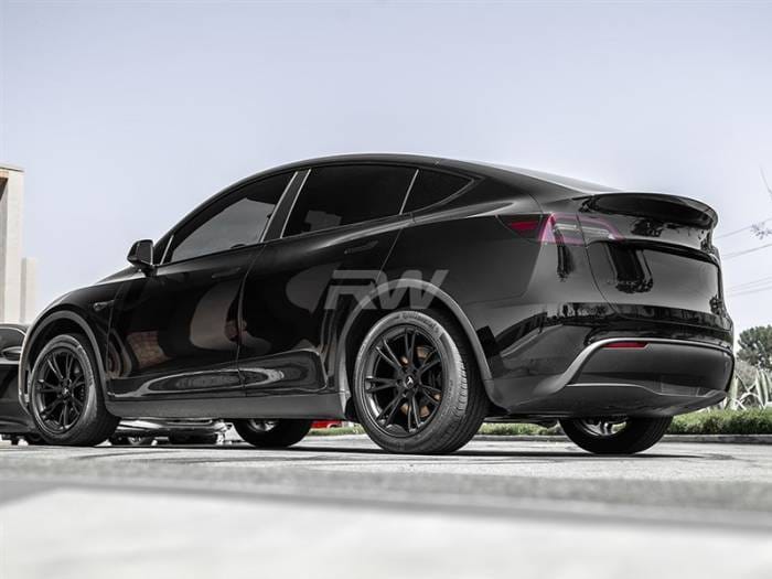 Tesla Model Y Carbon Fiber OE Style Trunk Spoiler tesla014 thumbnail 4