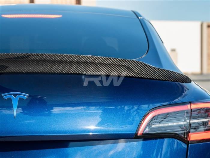 Tesla Model Y GTX Carbon Fiber Trunk Spoiler tesla019 thumbnail 2