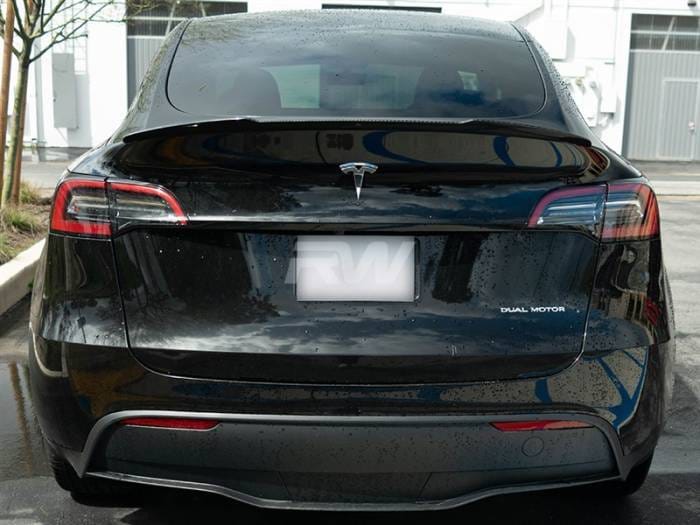 Tesla Model Y Carbon Fiber Trunk Spoiler tesla010 thumbnail 2