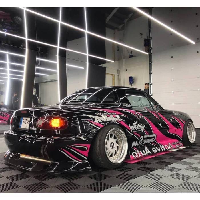 Mazda Miata Deuce Style KBD Urethane Rear Body Kit Bumper 37-6071 thumbnail 6