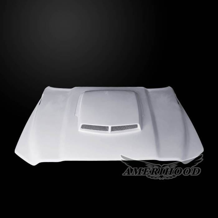 Dodge Ram 3500 Type TA AmeriHood Body Kit- Ram Air Hood DR3519AHTAFHW thumbnail 3