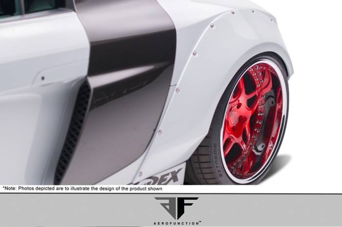 Audi R8 AF Signature Series Aero Function Rear Fender Flares 113068 thumbnail 2
