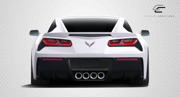 Corvette GT Concept DriTech Carbon Fiber Rear Bumper Lip Body Kit 113160 thumbnail 2