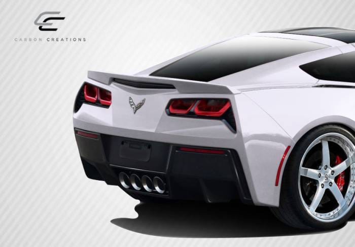 Corvette GT Concept DriTech Carbon Fiber Rear Bumper Lip Body Kit 113160 thumbnail 3
