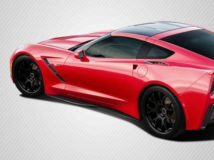 Corvette Thunderbolt DriTech Carbon Fiber Side Skirts Body Kit 113166