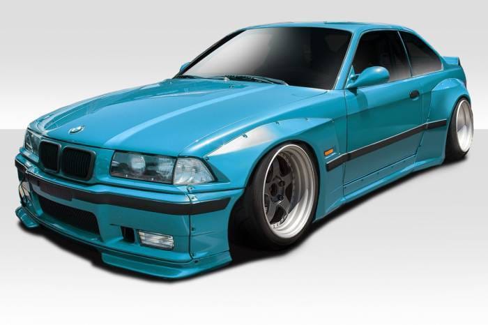 BMW 3 Series Circuit Duraflex 12 Pcs Full Body Kit 113619
