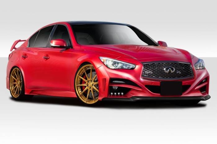 Fits Infiniti Q50 Impulse Duraflex 4pcs Full Body Kit 113656