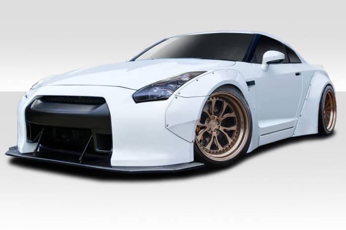 Nissan GT-R R35 LBW 6 Duraflex 6pcs Full Body Kit 113667