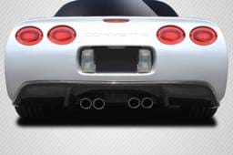 Chevrolet Corvette ZR2 Carbon Fiber Rear Bumper Diffuser Body Kit 115073