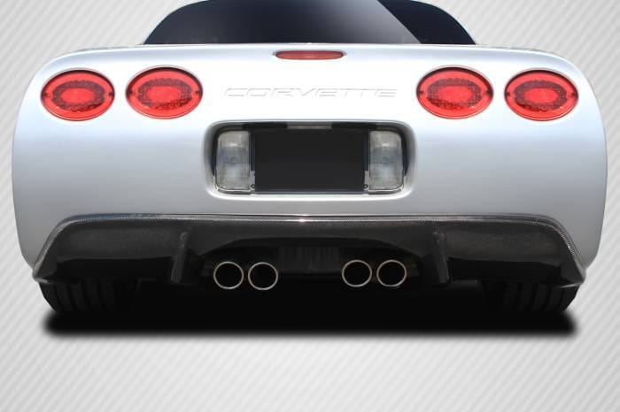 Chevrolet Corvette ZR2 Carbon Fiber Rear Bumper Diffuser Body Kit 115073