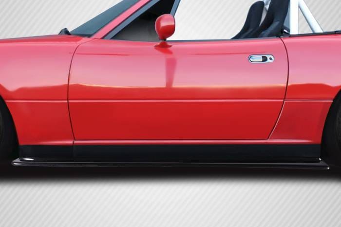 Mazda Miata Type F Carbon Fiber Side Skirt Splitters Body Kit 115547