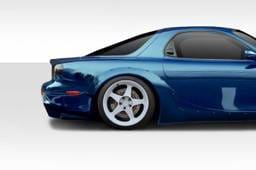 Mazda RX7 TKO Boss Duraflex Rear Wide Body Fender Flares 114862