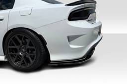 Dodge Charger 4DR R Spec Duraflex Rear Bumper Lip Add Ons Body Kit 116854