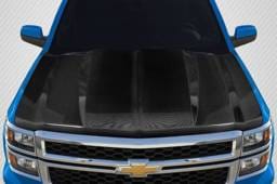 Chevrolet Silverado 2" Cowl Carbon Fiber Creations Body Kit- Hood 117531