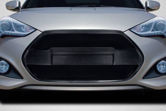 Hyundai Veloster Runner Carbon Fiber Creations Grill/Grille 116884