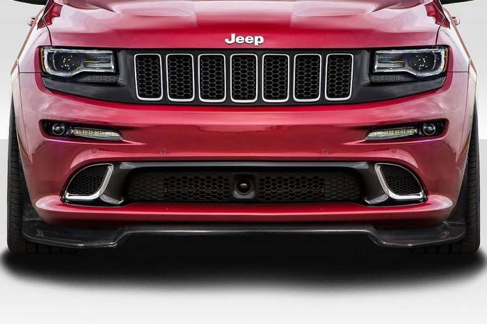Jeep Grand Cherokee M Force Carbon Fiber Front Bumper Lip Body Kit 117013
