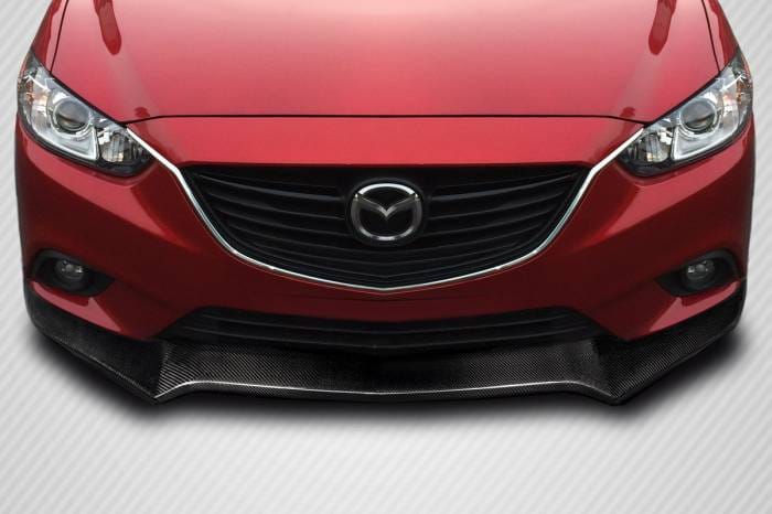 Mazda Mazda 6 Lazer Carbon Fiber Front Bumper Lip Body Kit 117224