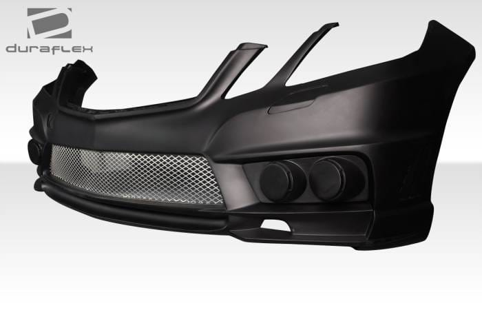 Mercedes E Class 4DR Eros Version 1 Duraflex Front Body Kit Bumper 107797 thumbnail 3