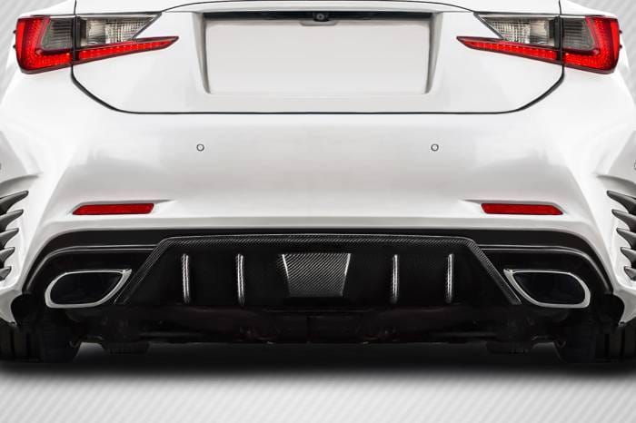 Lexus RC-F Downforce Aero Carbon Fiber Rear Diffuser Body Kit 118075