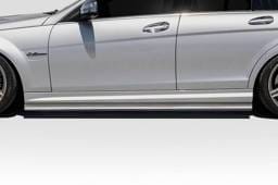 Mercedes C Class Radian Duraflex Side Skirts Body Kit 119092