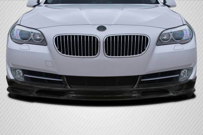 BMW 5 Series 4DR Wave Carbon Fiber Front Bumper Lip Body Kit 119084