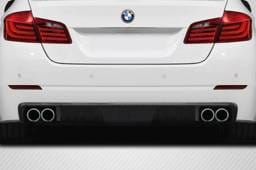 BMW 5 Series 4DR Wave Carbon Fiber Rear Bumper Lip Body Kit 119086
