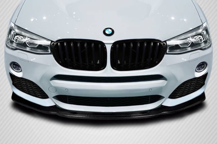 BMW X3 CS Carbon Fiber Creations Front Bumper Lip Body Kit 117169