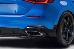 Honda Civic Merella Carbon Fiber Rear Bumper Lip Add On Body Kit 119131