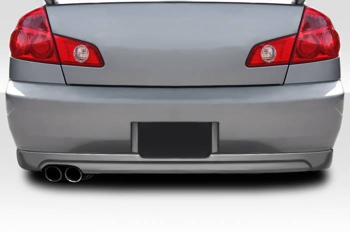 Infiniti G Sedan 4DR Nismo Look Duraflex Rear Lip Add On Body Kit 119132