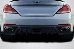 Genesis G70 Meller Carbon Fiber Rear Bumper Lip Diffuser Body Kit 119139