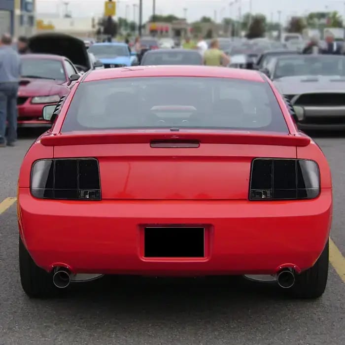 Ford Mustang Spec-D LED Taillights Glossy - Black Housing with Smoke Lens - LT-MST05BBLED-SQ-TM thumbnail 2