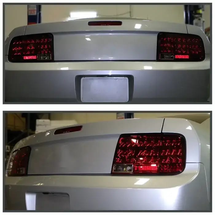 Ford Mustang Spec-D Sequential LED Taillights - Red - LT-MST05RLED-SQ-TM thumbnail 2