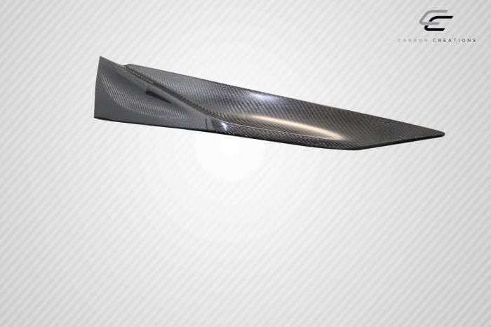 Kia Optima MC Carbon Fiber Front Bumper Lip Add Ons Body Kit 114524 thumbnail 2