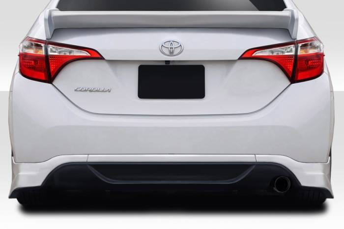 Toyota Corolla Zeta Duraflex 2 pcs Rear Bumper Lip Add On Body Kit 115049 thumbnail 2