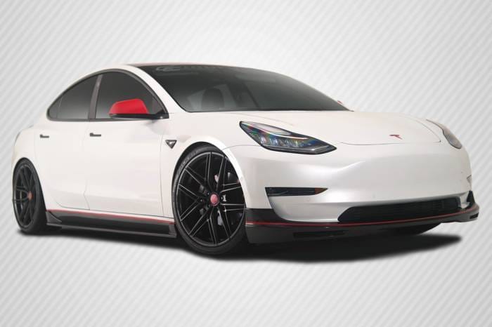 Tesla Model 3 GT Concept Carbon Fiber Creations Full Body Kit!!! 115476