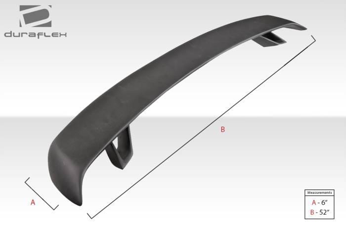 Universal Tri-Force Duraflex Body Kit-Wing/Spoiler 115633 thumbnail 2