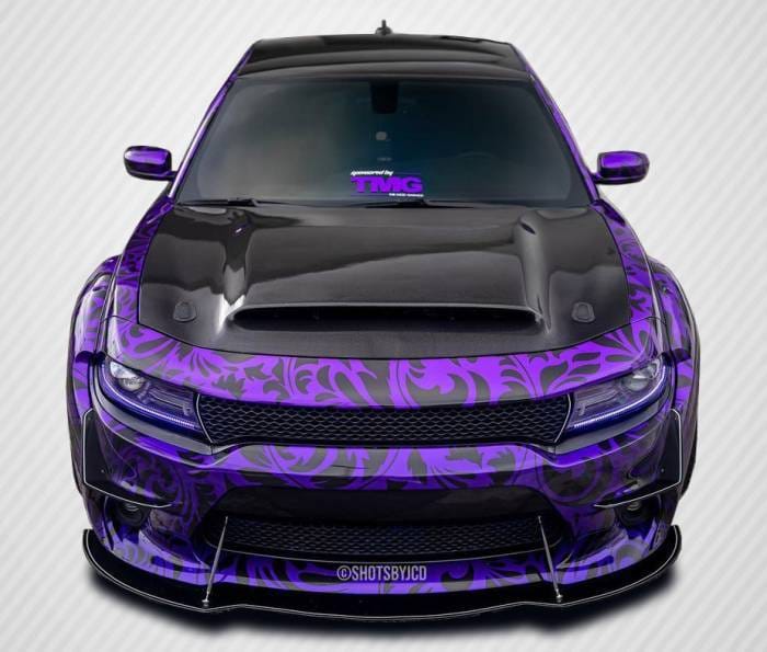 Dodge Charger Demon Look Carbon Fiber Creations Body Kit- Hood 115679 thumbnail 2