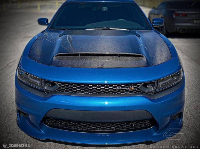 Dodge Charger Demon Look Carbon Fiber Creations Body Kit- Hood 115679 thumbnail 3
