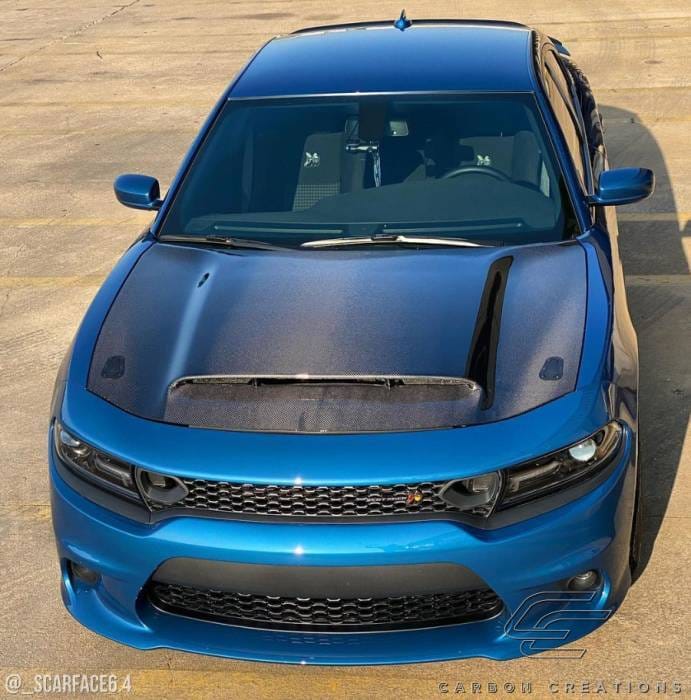 Dodge Charger Demon Look Carbon Fiber Creations Body Kit- Hood 115679 thumbnail 5