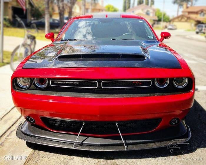 Dodge Challenger Demon Look Carbon Fiber Creations Body Kit- Hood 115689 thumbnail 2