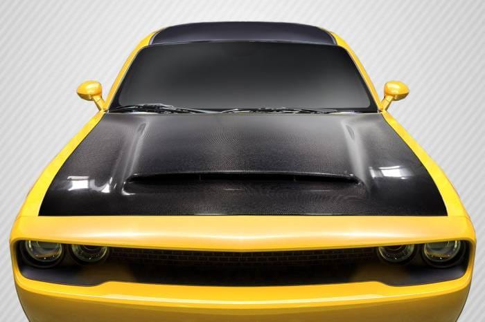 Dodge Challenger Demon Look Carbon Fiber Creations Body Kit- Hood 115689 thumbnail 4