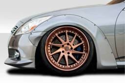Infiniti G Sedan LBW Duraflex Front Fender Flares 116078