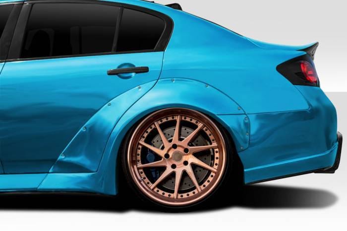 Infiniti G Sedan 4DR LBW Duraflex Rear Fender Flares 116079