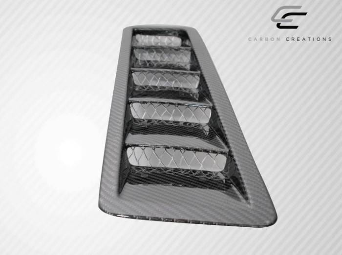 Universal Carbon Fiber Hood Louver Vents 116152 thumbnail 7