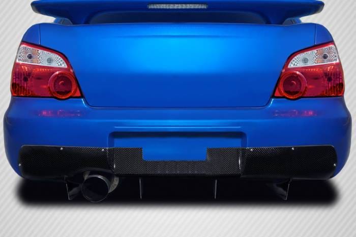 Subaru Impreza 4DR MTS Carbon Fiber Rear Bumper Diffuser Body Kit 116142