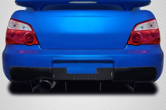 Subaru Impreza 4DR MTS Carbon Fiber Rear Bumper Diffuser Body Kit 116142 thumbnail 2