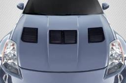 Nissan 350Z GT1 Carbon Fiber Creations Hood Vents 116507