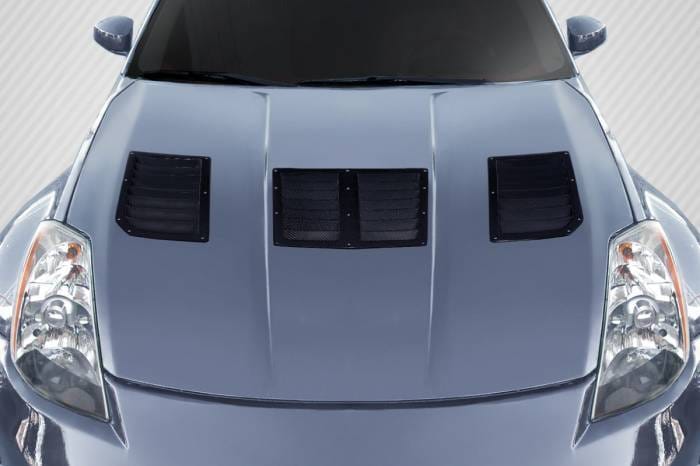 Nissan 350Z GT1 Carbon Fiber Creations Hood Vents 116507